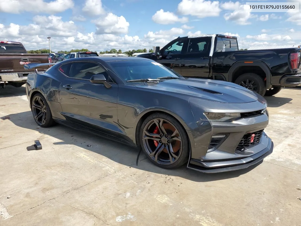 2018 Chevrolet Camaro Ss VIN: 1G1FE1R79J0155660 Lot: 73867534