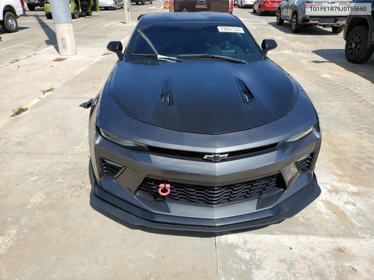 2018 Chevrolet Camaro Ss VIN: 1G1FE1R79J0155660 Lot: 73867534