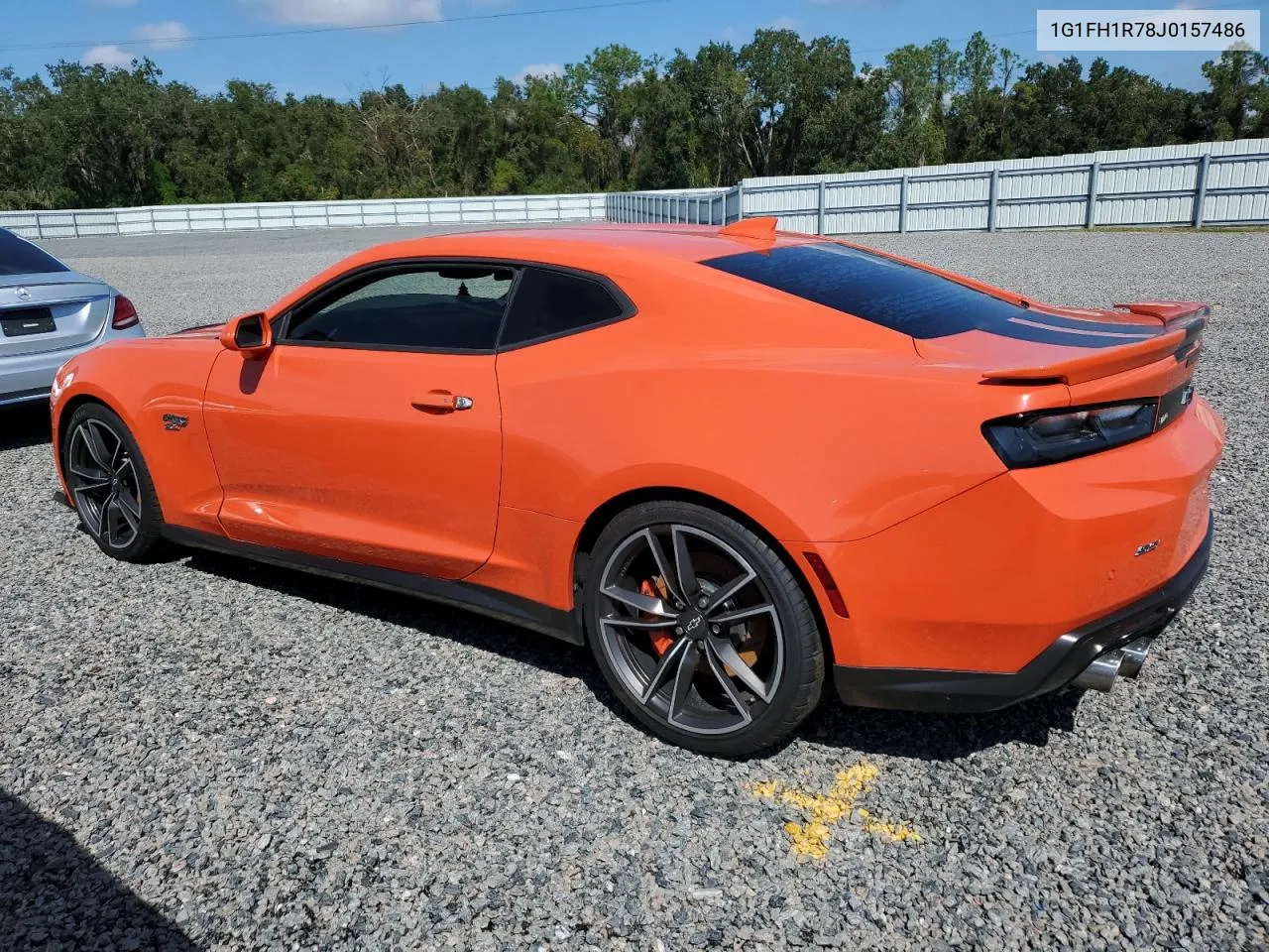 2018 Chevrolet Camaro Ss VIN: 1G1FH1R78J0157486 Lot: 73889884