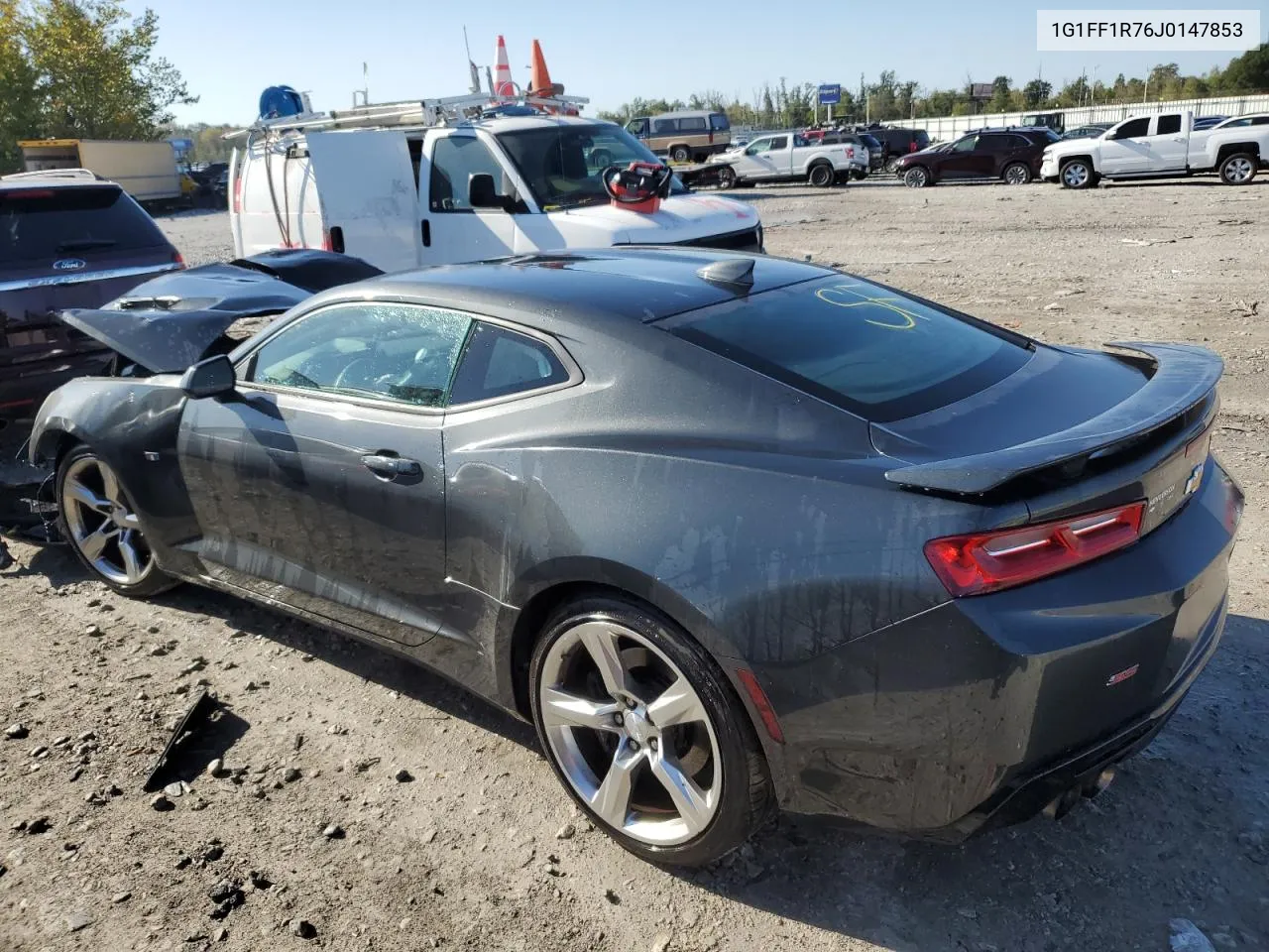 2018 Chevrolet Camaro Ss VIN: 1G1FF1R76J0147853 Lot: 73952884