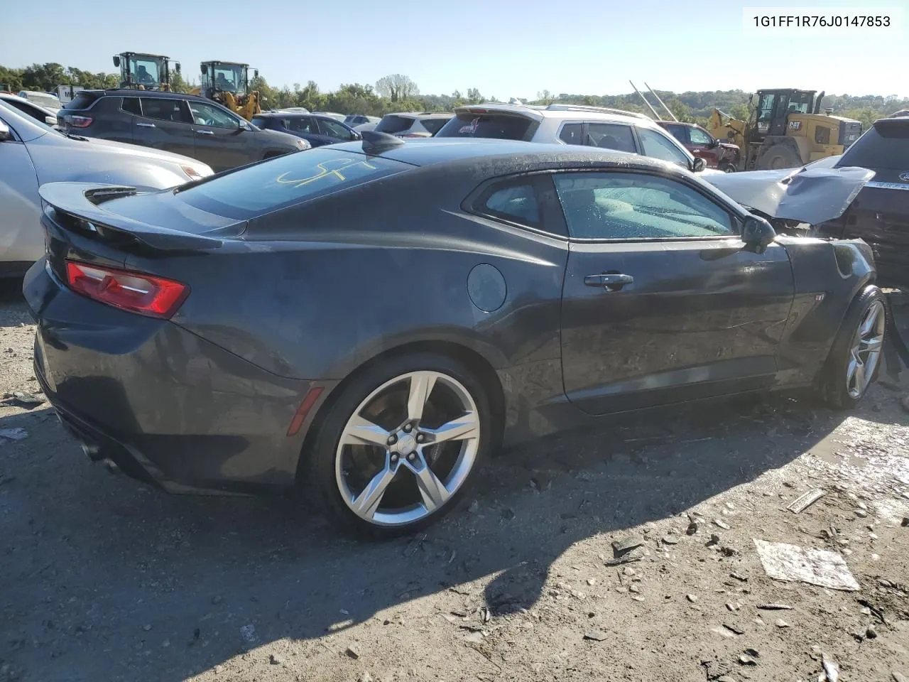 2018 Chevrolet Camaro Ss VIN: 1G1FF1R76J0147853 Lot: 73952884