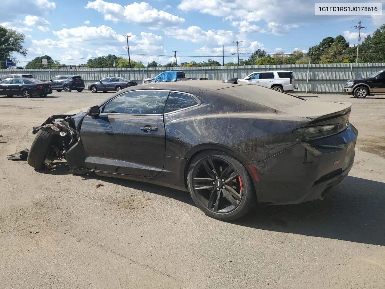 2018 Chevrolet Camaro Lt VIN: 1G1FD1RS1J0178616 Lot: 74004844