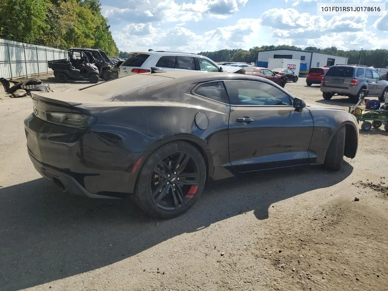 2018 Chevrolet Camaro Lt VIN: 1G1FD1RS1J0178616 Lot: 74004844