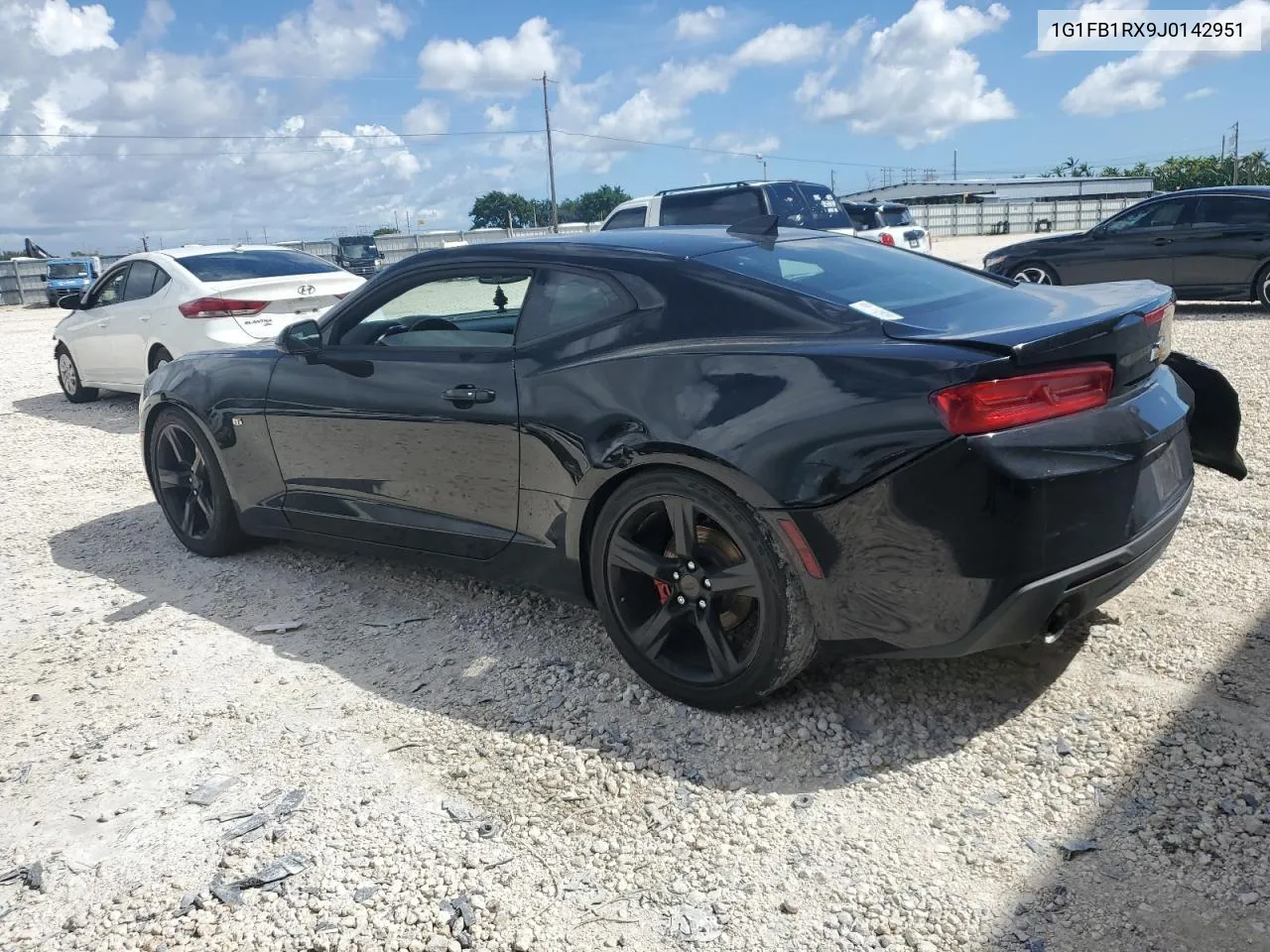 2018 Chevrolet Camaro Lt VIN: 1G1FB1RX9J0142951 Lot: 74013354