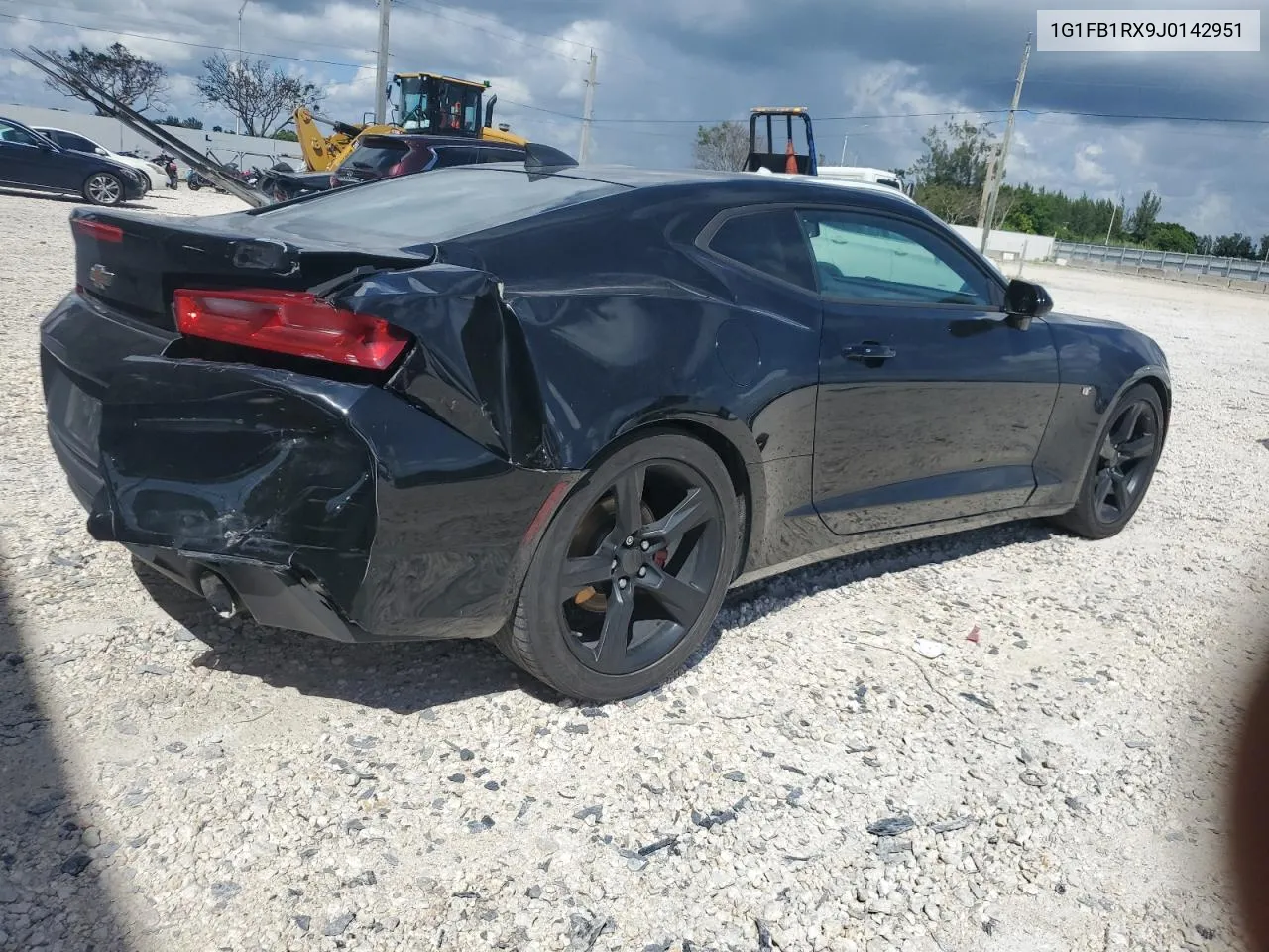 2018 Chevrolet Camaro Lt VIN: 1G1FB1RX9J0142951 Lot: 74013354