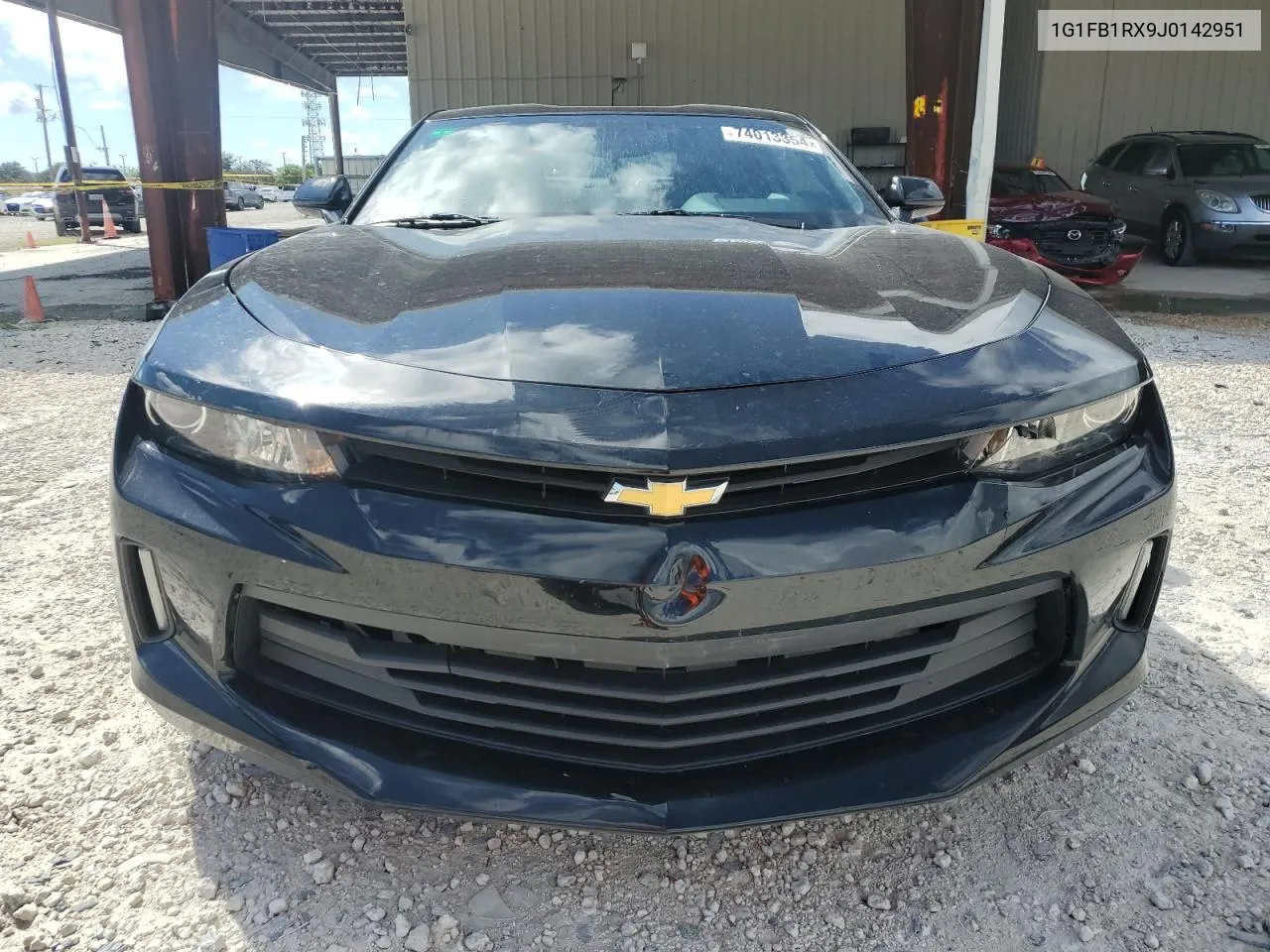 2018 Chevrolet Camaro Lt VIN: 1G1FB1RX9J0142951 Lot: 74013354