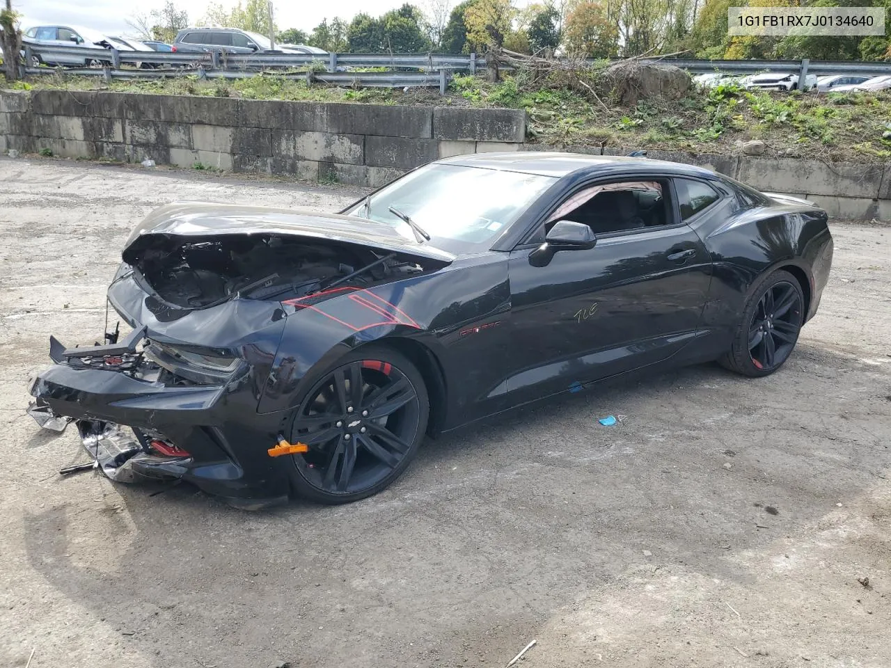 2018 Chevrolet Camaro Lt VIN: 1G1FB1RX7J0134640 Lot: 74353094