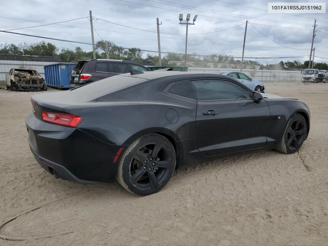 2018 Chevrolet Camaro Ls VIN: 1G1FA1RS5J0151962 Lot: 74516644