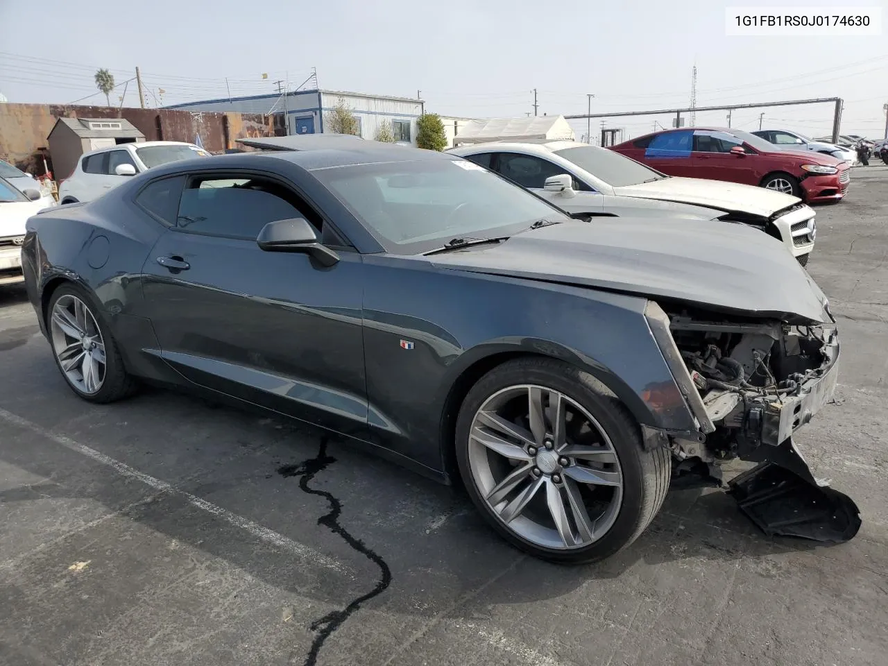 2018 Chevrolet Camaro Lt VIN: 1G1FB1RS0J0174630 Lot: 74571764