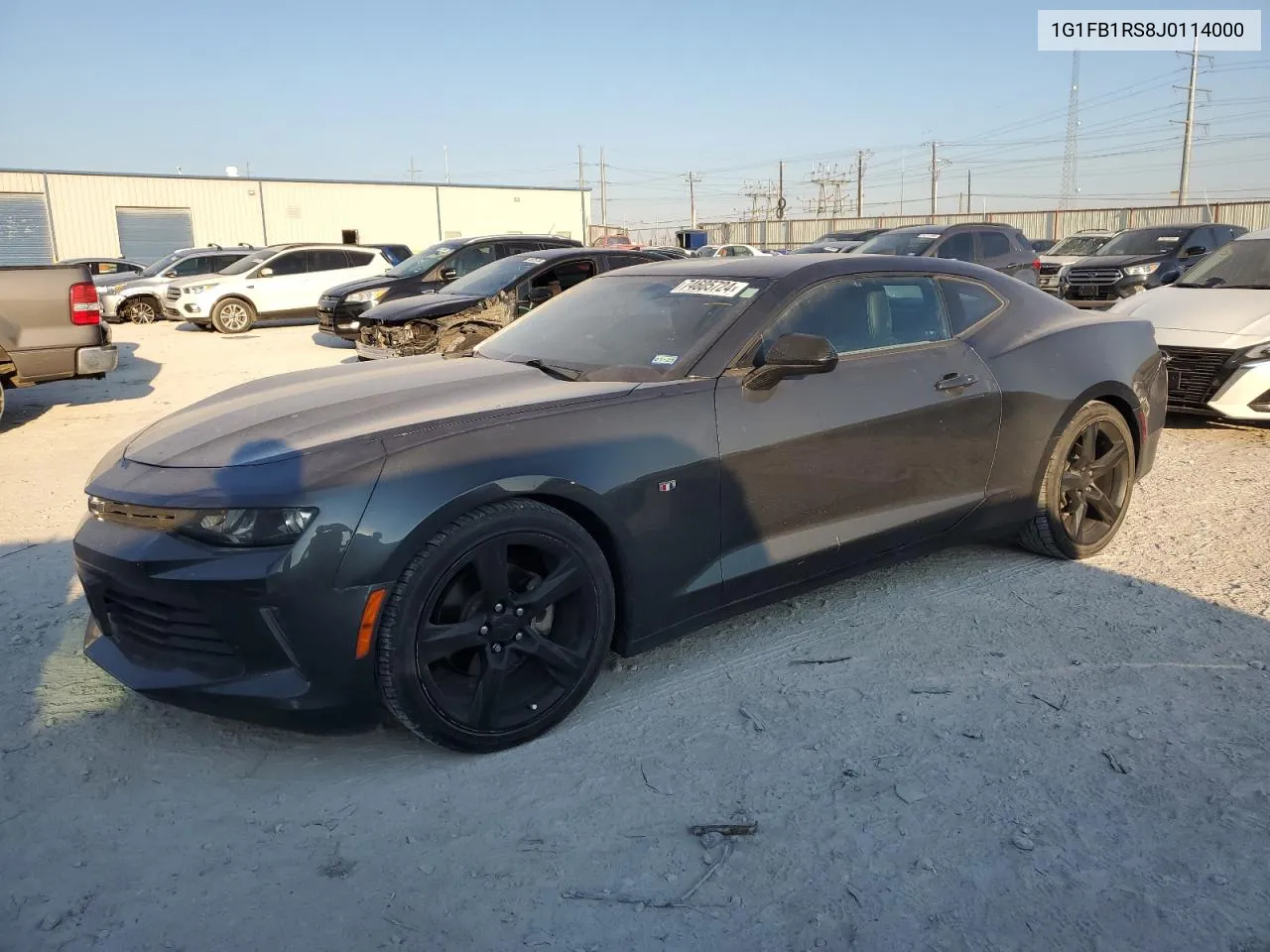 1G1FB1RS8J0114000 2018 Chevrolet Camaro Lt