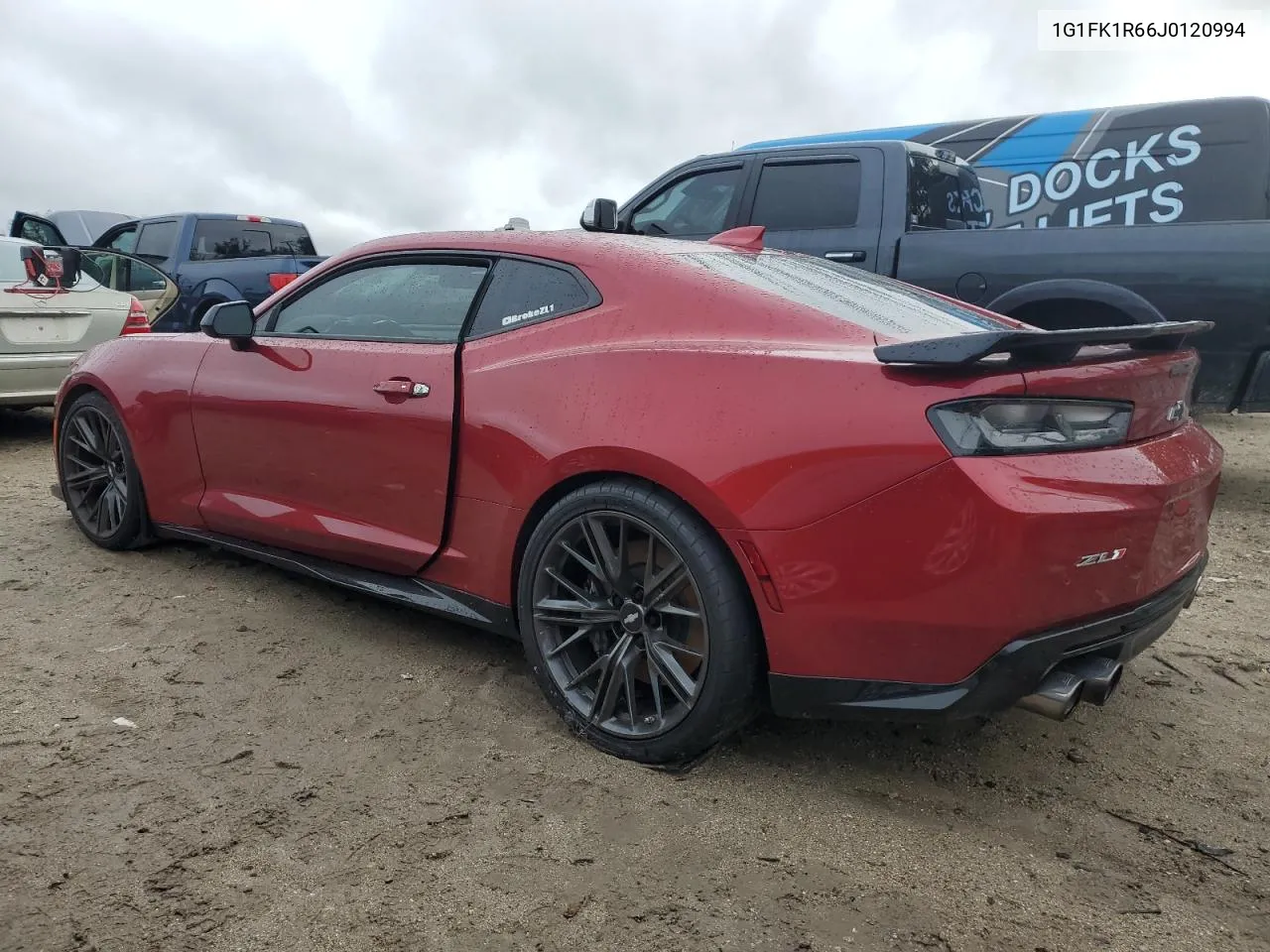 1G1FK1R66J0120994 2018 Chevrolet Camaro Zl1