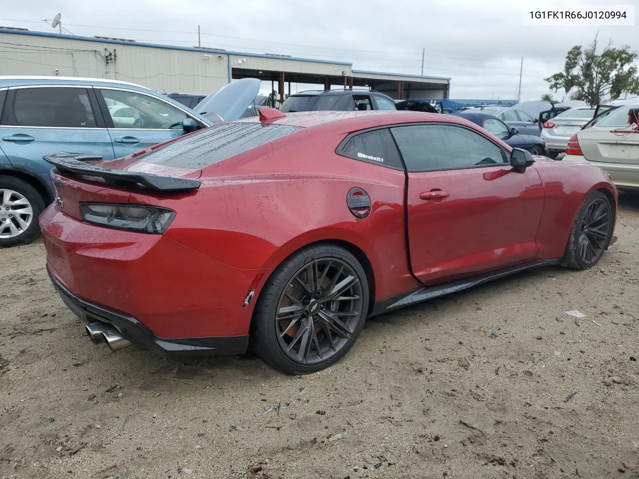 2018 Chevrolet Camaro Zl1 VIN: 1G1FK1R66J0120994 Lot: 74666694