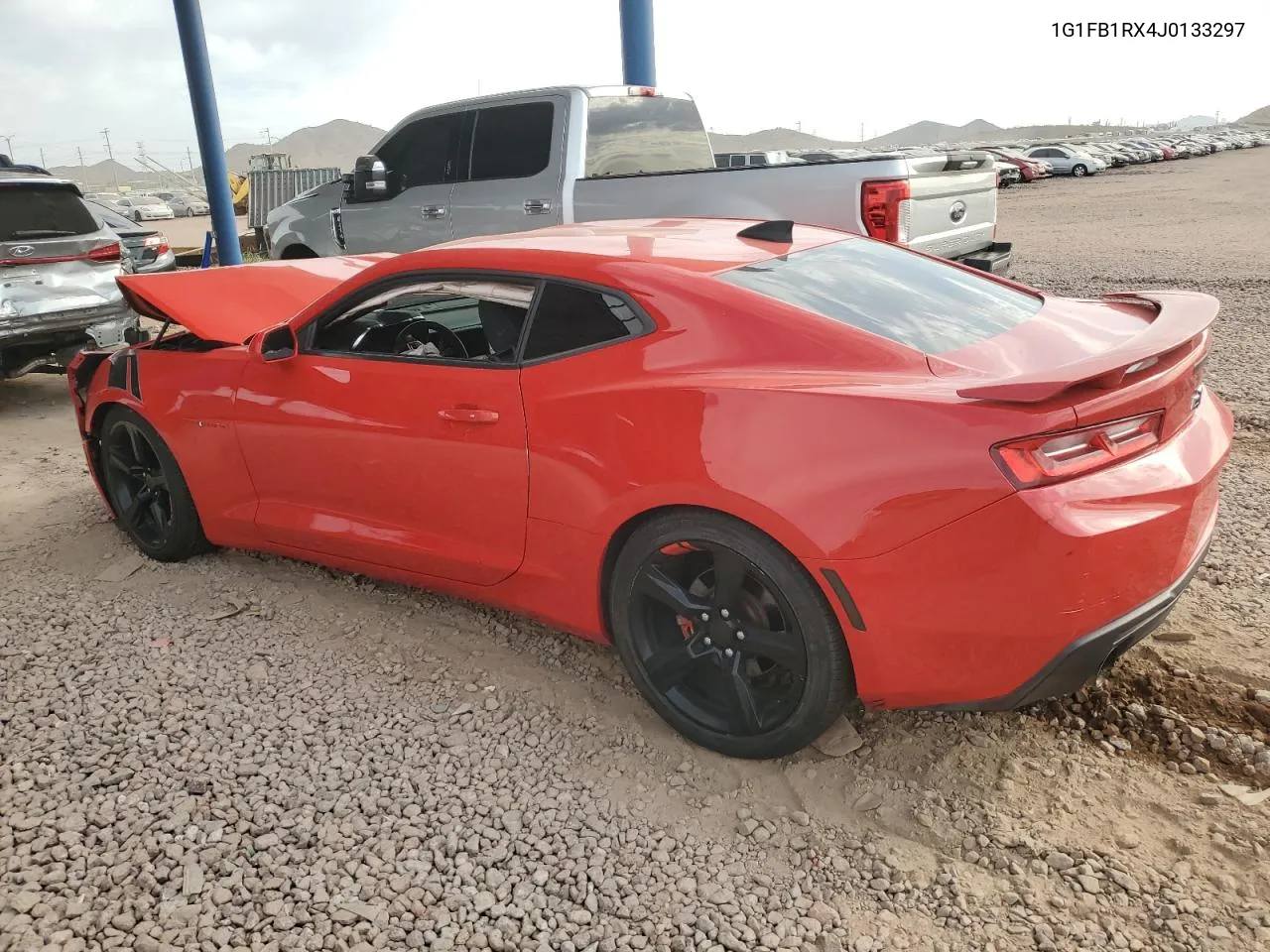 2018 Chevrolet Camaro Lt VIN: 1G1FB1RX4J0133297 Lot: 74945324