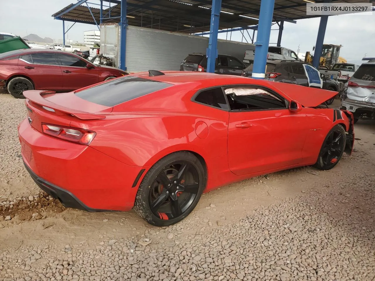 2018 Chevrolet Camaro Lt VIN: 1G1FB1RX4J0133297 Lot: 74945324