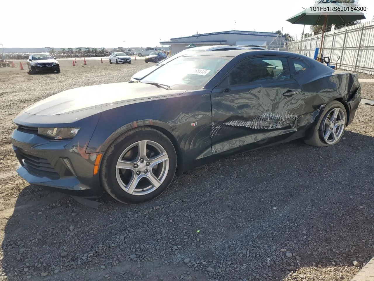 2018 Chevrolet Camaro Lt VIN: 1G1FB1RS6J0164300 Lot: 74968014