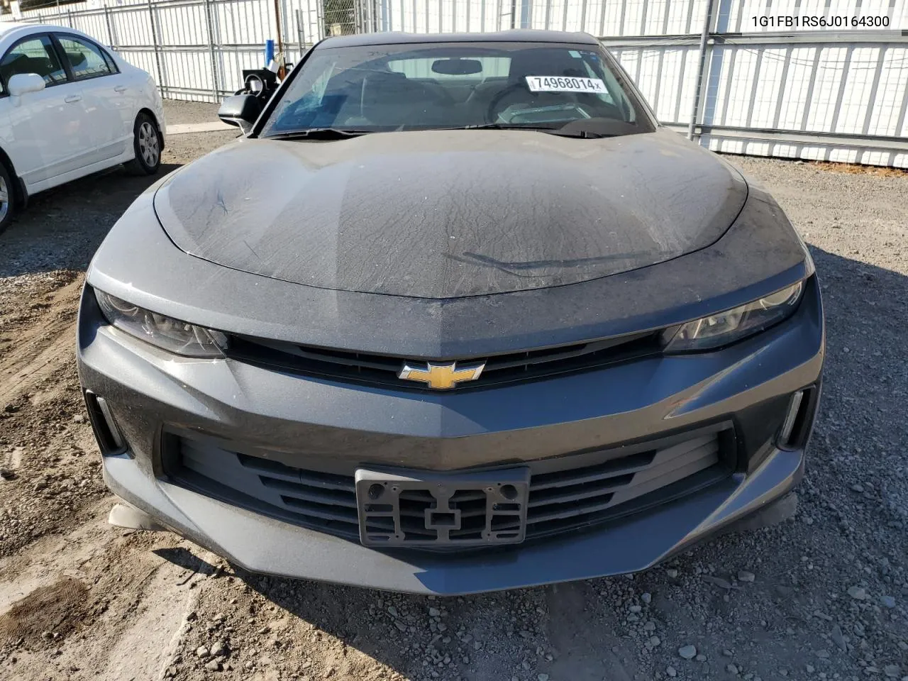 2018 Chevrolet Camaro Lt VIN: 1G1FB1RS6J0164300 Lot: 74968014