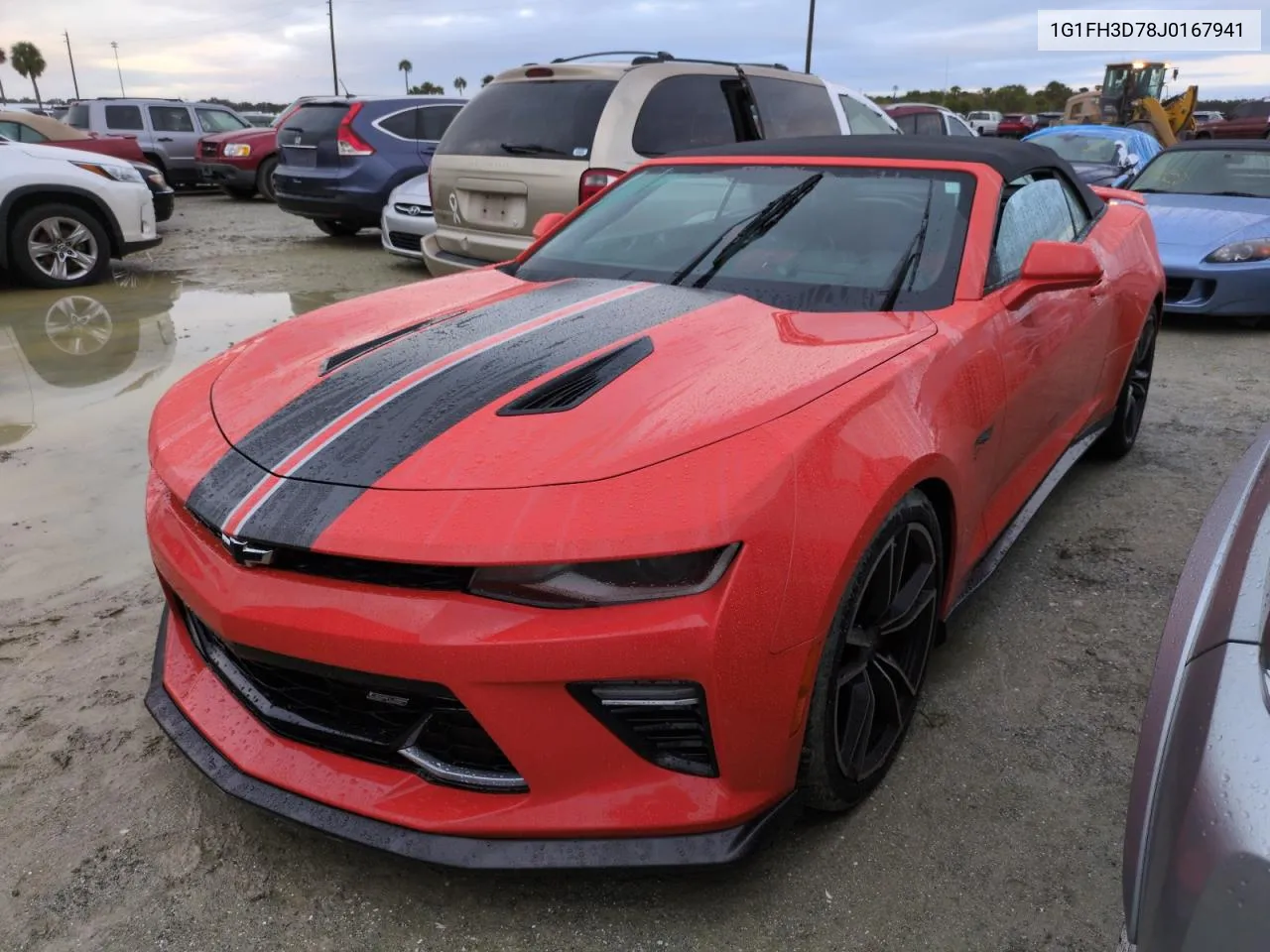 2018 Chevrolet Camaro Ss VIN: 1G1FH3D78J0167941 Lot: 75094604