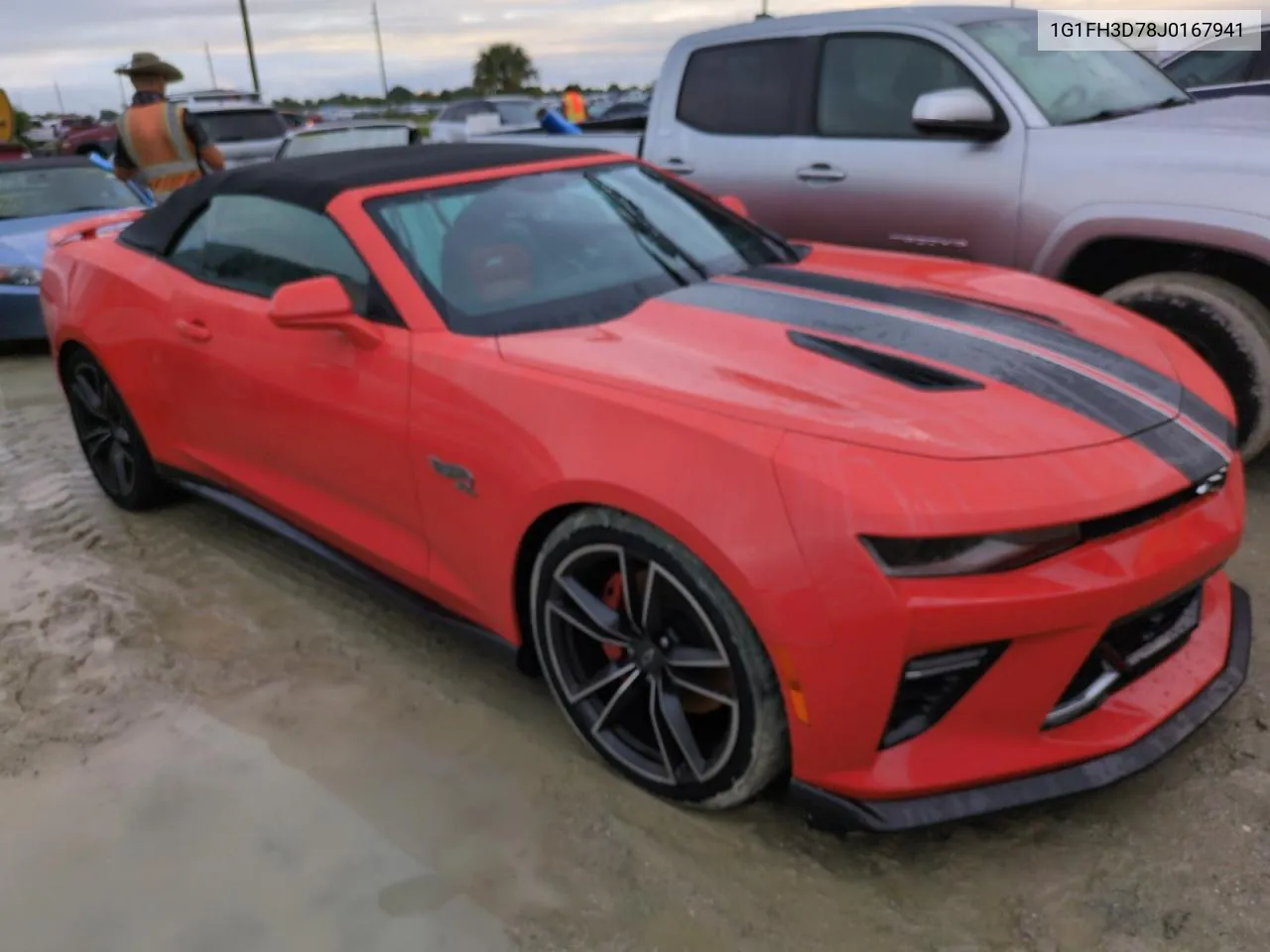 2018 Chevrolet Camaro Ss VIN: 1G1FH3D78J0167941 Lot: 75094604