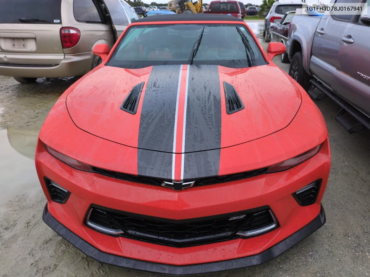 2018 Chevrolet Camaro Ss VIN: 1G1FH3D78J0167941 Lot: 75094604