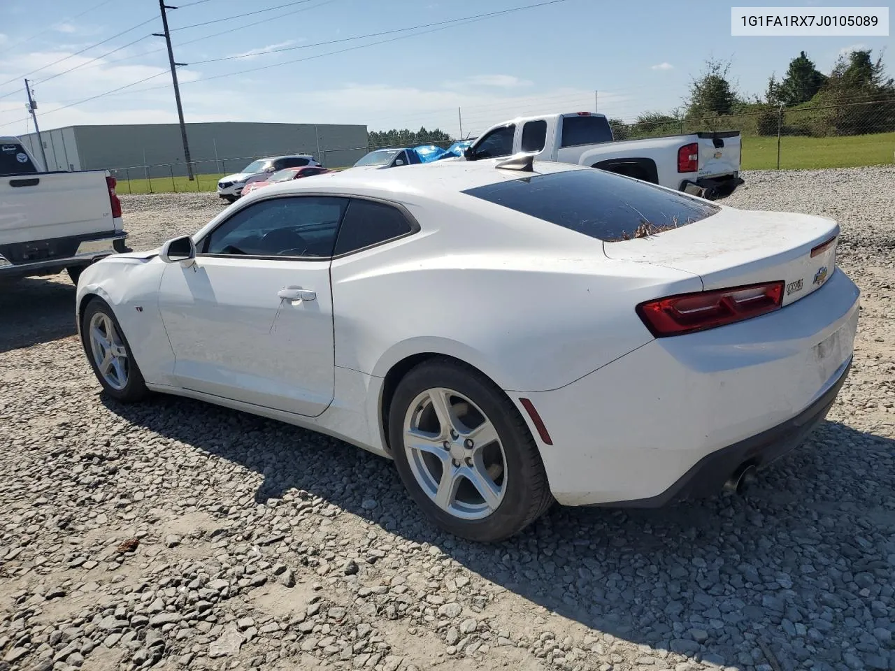 2018 Chevrolet Camaro Ls VIN: 1G1FA1RX7J0105089 Lot: 75129934