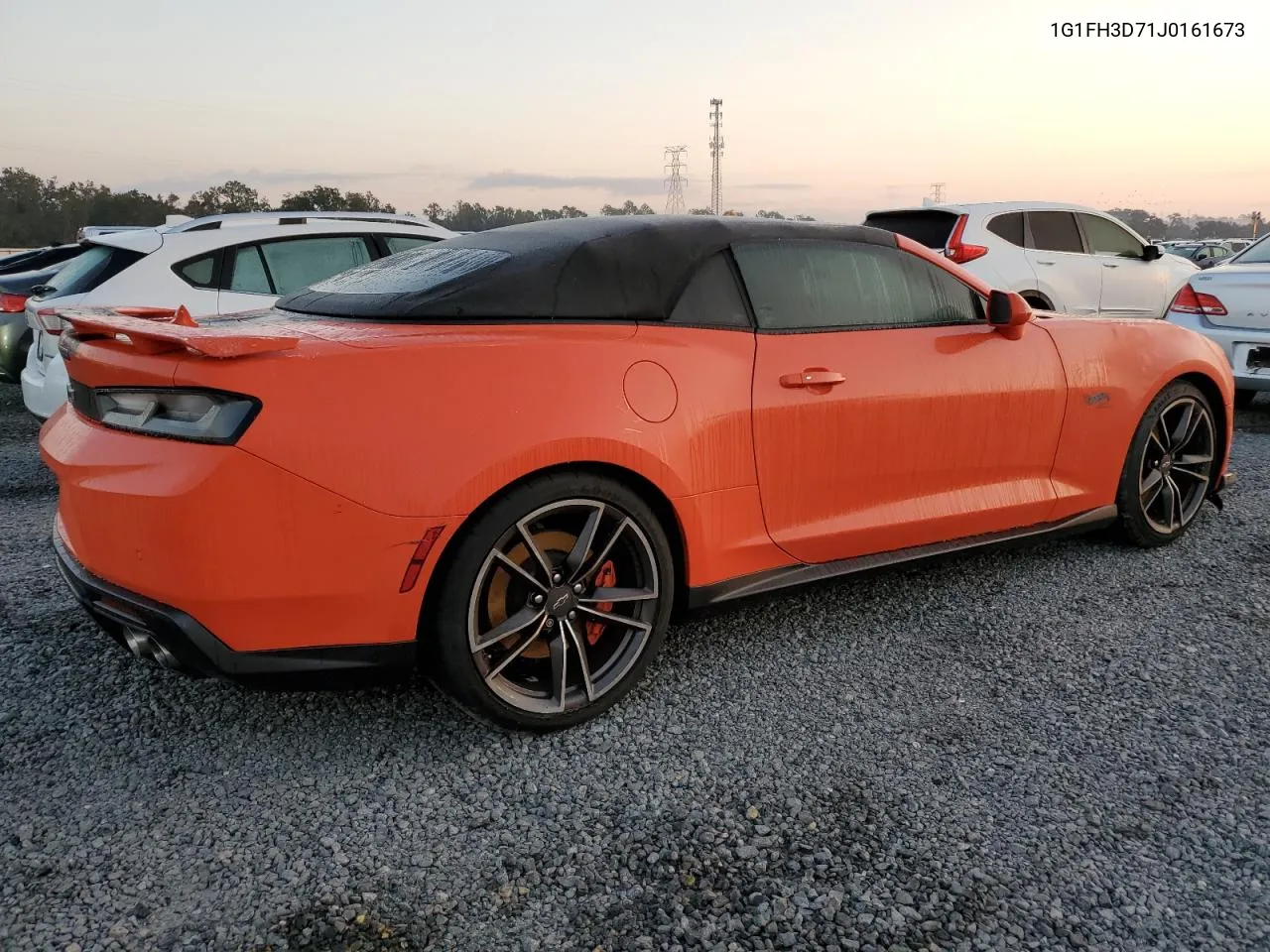 1G1FH3D71J0161673 2018 Chevrolet Camaro Ss