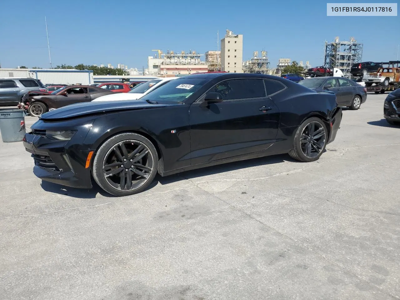 2018 Chevrolet Camaro Lt VIN: 1G1FB1RS4J0117816 Lot: 75461474