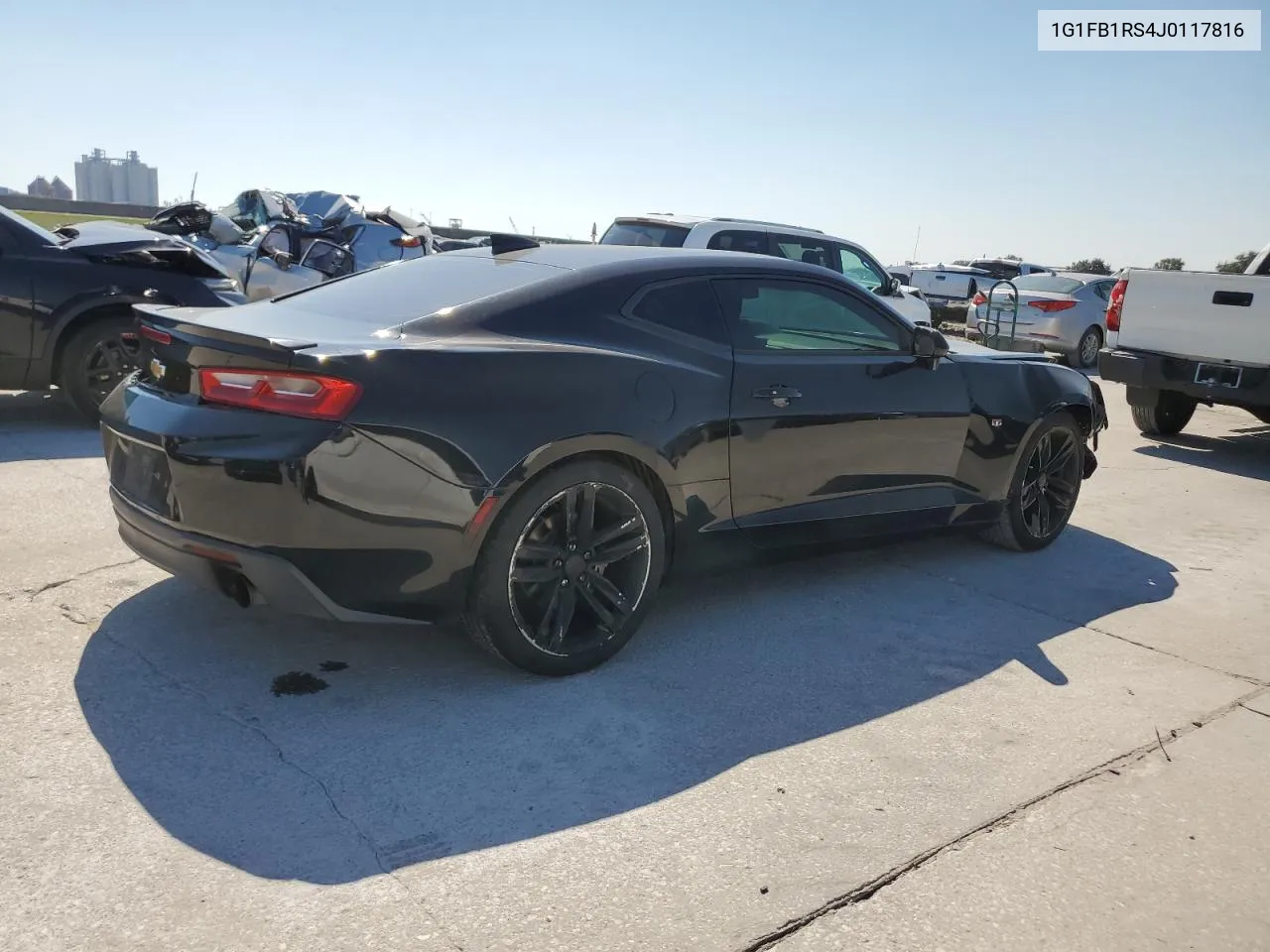 2018 Chevrolet Camaro Lt VIN: 1G1FB1RS4J0117816 Lot: 75461474