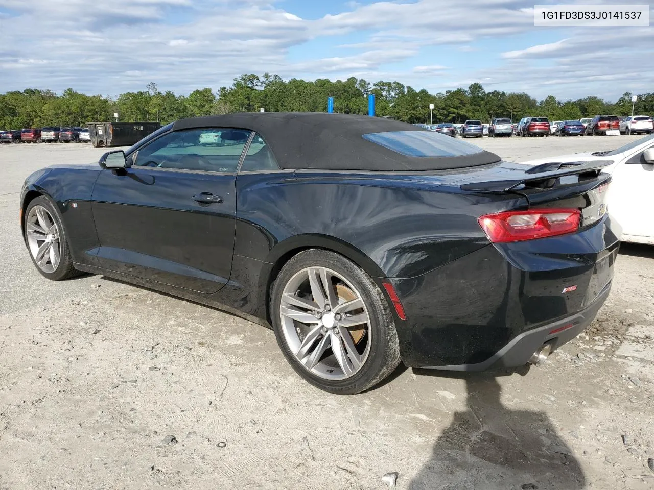 2018 Chevrolet Camaro Lt VIN: 1G1FD3DS3J0141537 Lot: 75500384