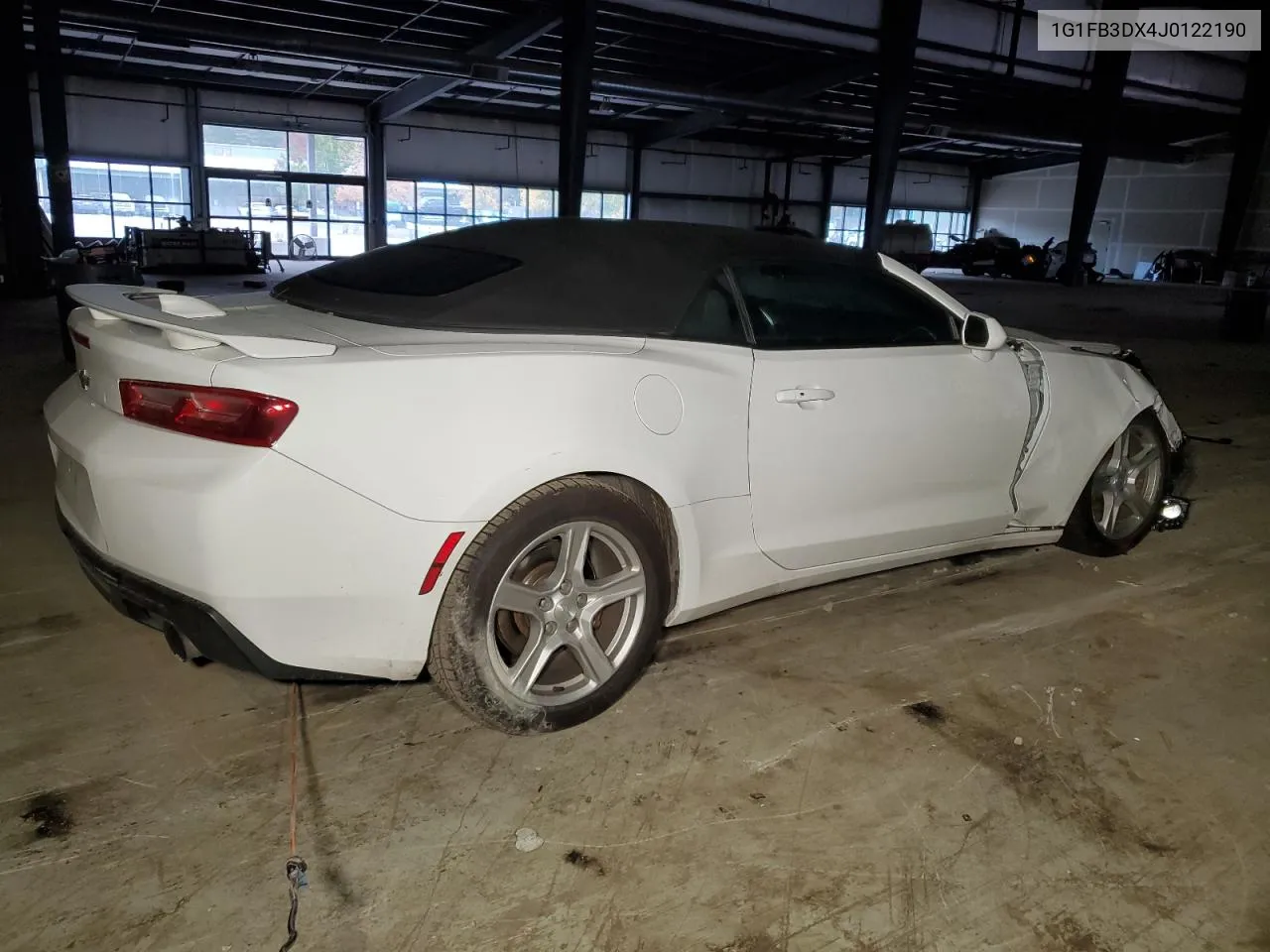 2018 Chevrolet Camaro Lt VIN: 1G1FB3DX4J0122190 Lot: 75515834