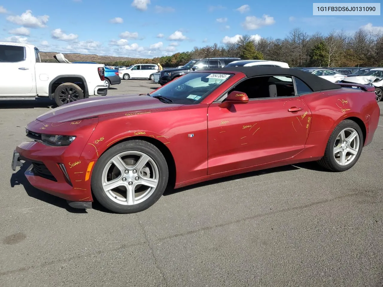 2018 Chevrolet Camaro Lt VIN: 1G1FB3DS6J0131090 Lot: 75547864