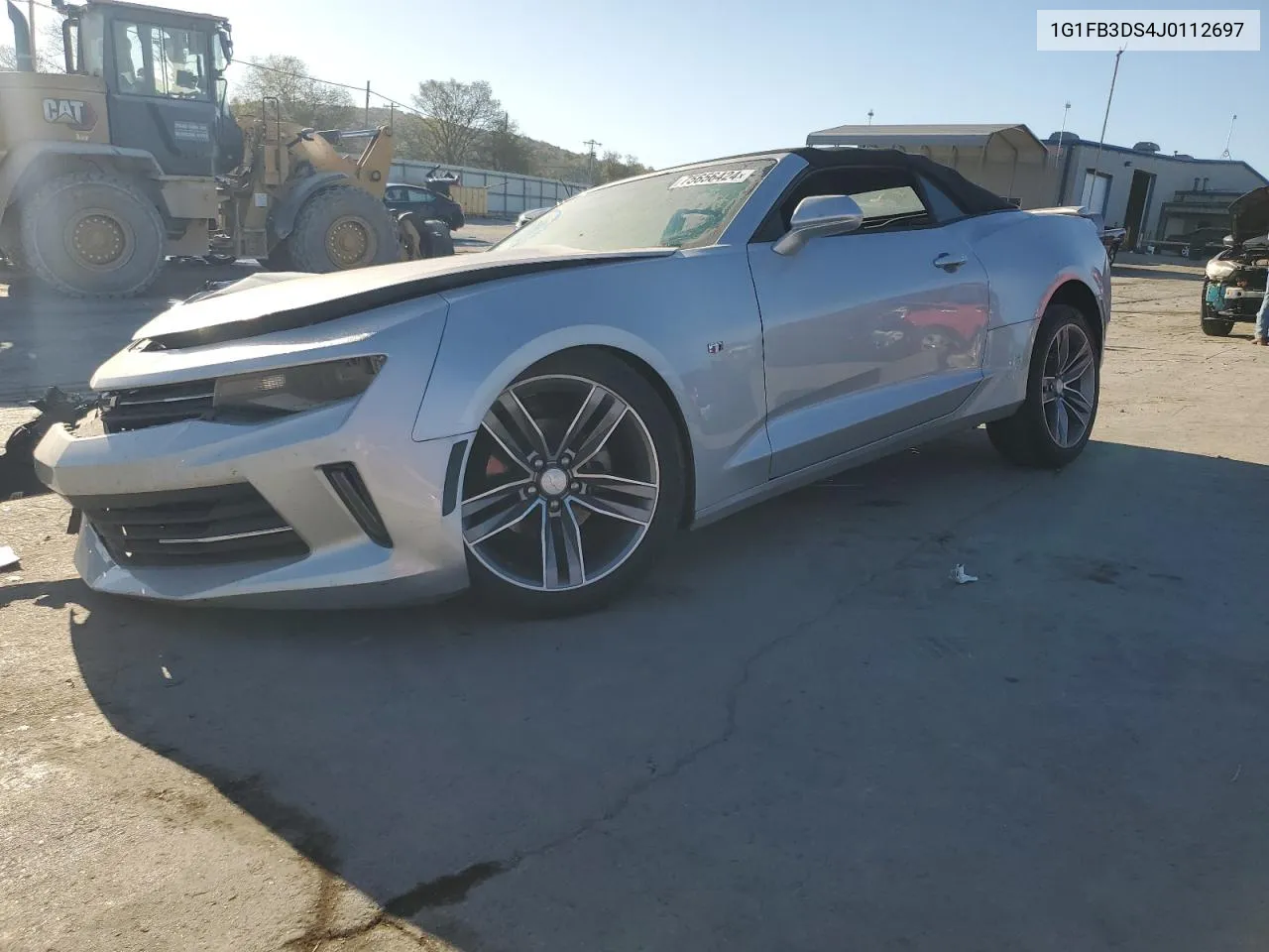 2018 Chevrolet Camaro Lt VIN: 1G1FB3DS4J0112697 Lot: 75656424