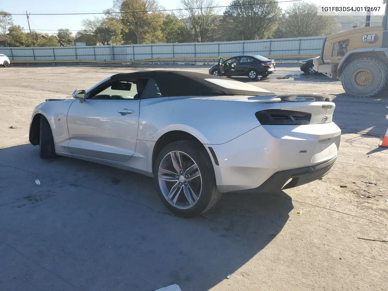 2018 Chevrolet Camaro Lt VIN: 1G1FB3DS4J0112697 Lot: 75656424