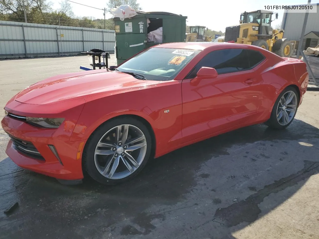 2018 Chevrolet Camaro Lt VIN: 1G1FB1RS6J0120510 Lot: 75665254