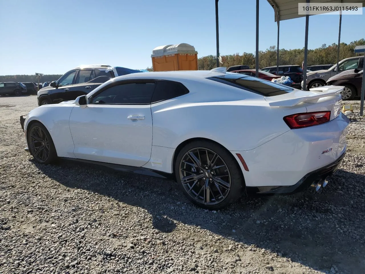 2018 Chevrolet Camaro Zl1 VIN: 1G1FK1R63J0115493 Lot: 75667604