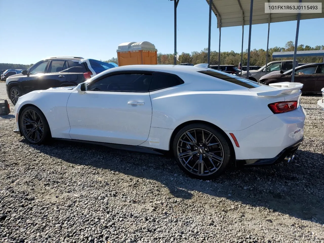 2018 Chevrolet Camaro Zl1 VIN: 1G1FK1R63J0115493 Lot: 75667604