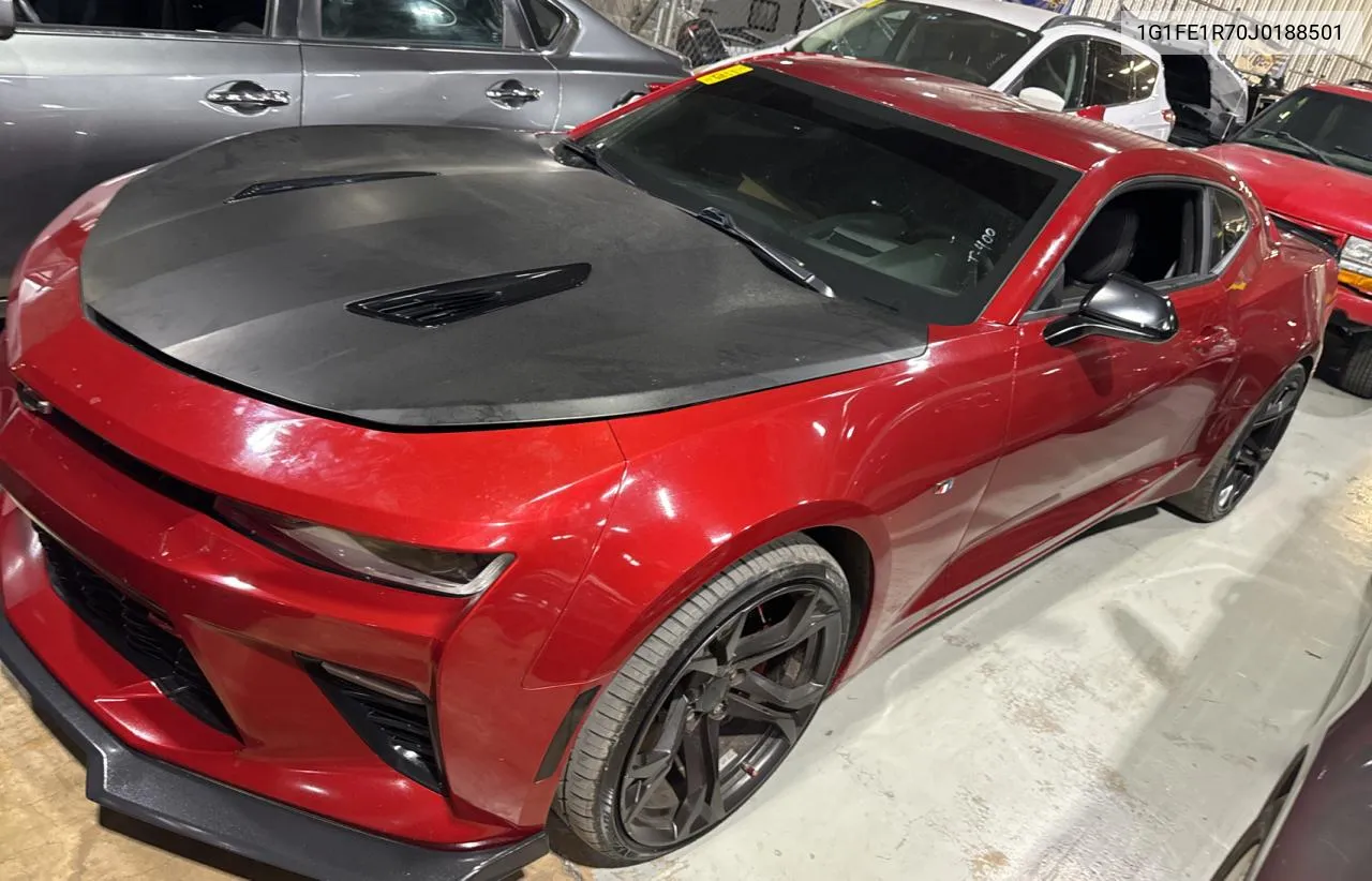 2018 Chevrolet Camaro Ss VIN: 1G1FE1R70J0188501 Lot: 75674374