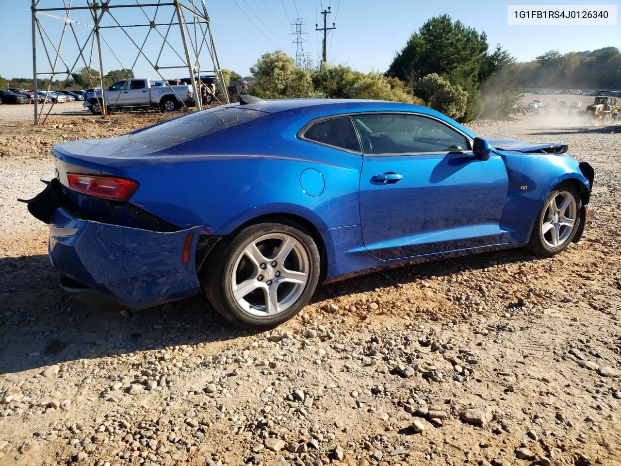 2018 Chevrolet Camaro Lt VIN: 1G1FB1RS4J0126340 Lot: 75686374