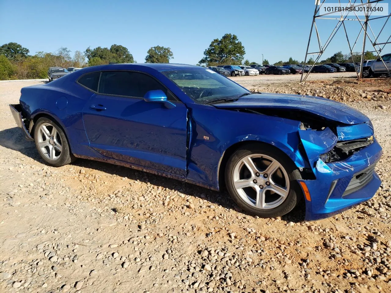 2018 Chevrolet Camaro Lt VIN: 1G1FB1RS4J0126340 Lot: 75686374