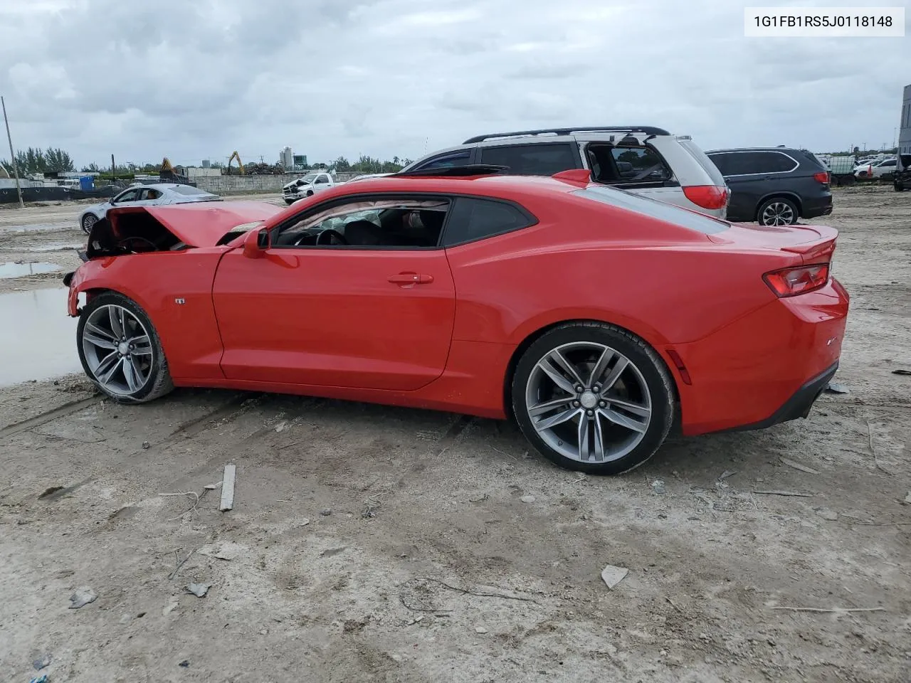 2018 Chevrolet Camaro Lt VIN: 1G1FB1RS5J0118148 Lot: 75700464