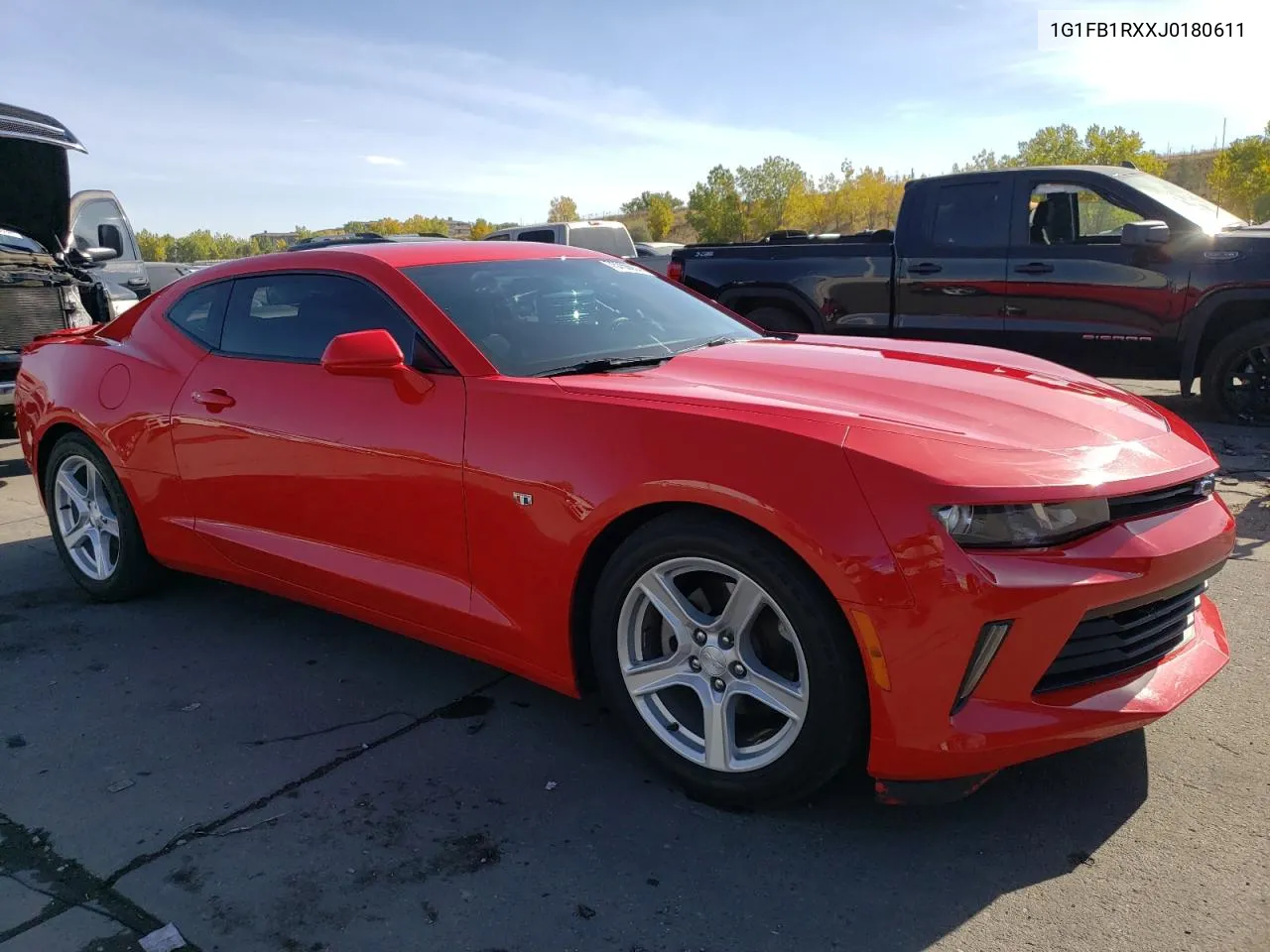 2018 Chevrolet Camaro Lt VIN: 1G1FB1RXXJ0180611 Lot: 75756634