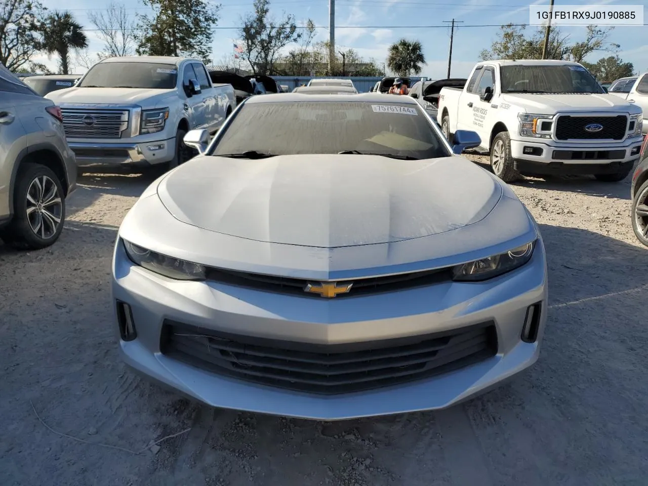 2018 Chevrolet Camaro Lt VIN: 1G1FB1RX9J0190885 Lot: 75761744