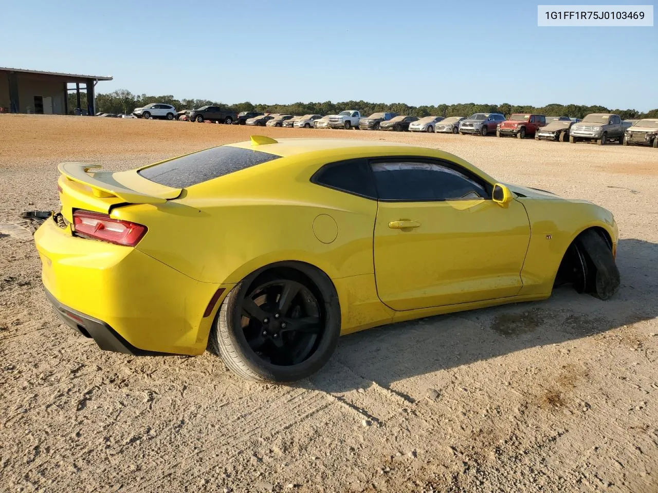 1G1FF1R75J0103469 2018 Chevrolet Camaro Ss