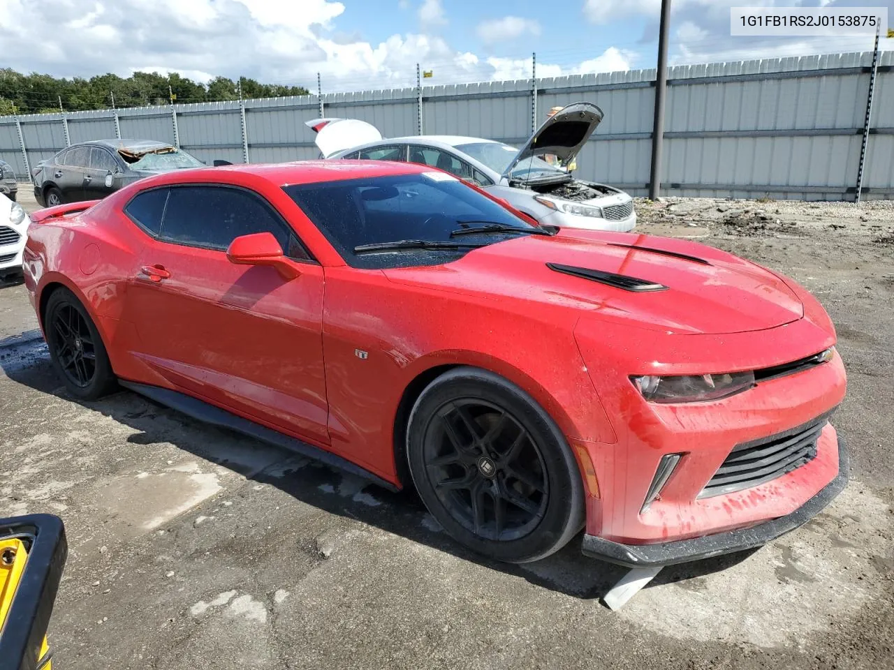 2018 Chevrolet Camaro Lt VIN: 1G1FB1RS2J0153875 Lot: 75874774