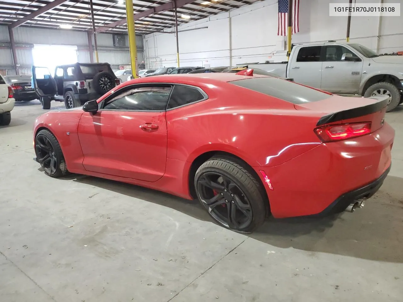 2018 Chevrolet Camaro Ss VIN: 1G1FE1R70J0118108 Lot: 76282224