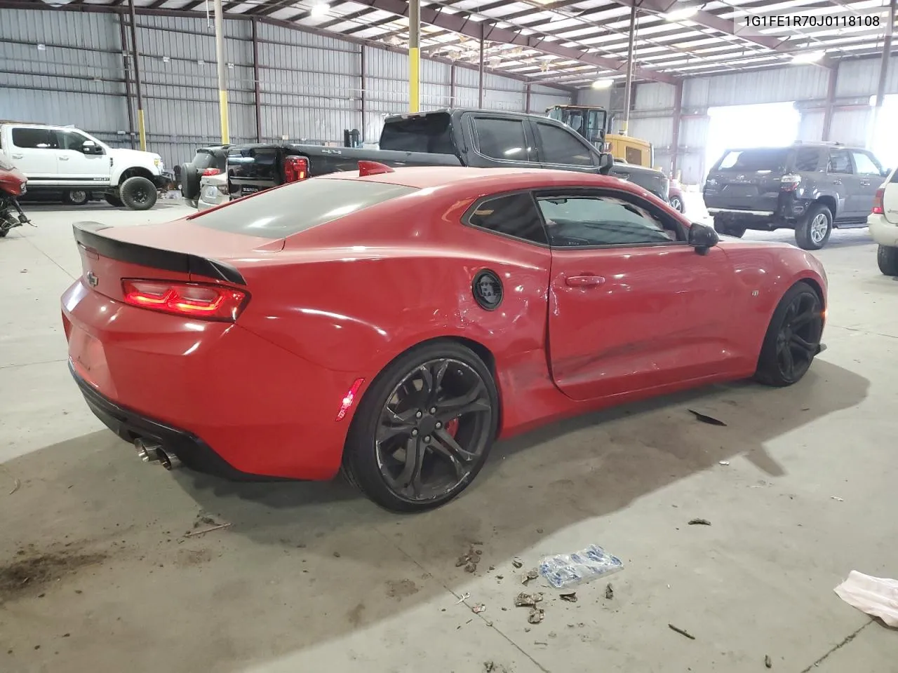 2018 Chevrolet Camaro Ss VIN: 1G1FE1R70J0118108 Lot: 76282224