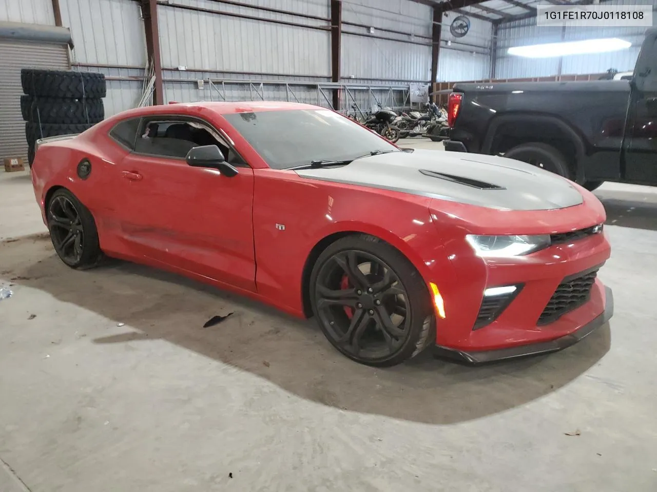 2018 Chevrolet Camaro Ss VIN: 1G1FE1R70J0118108 Lot: 76282224