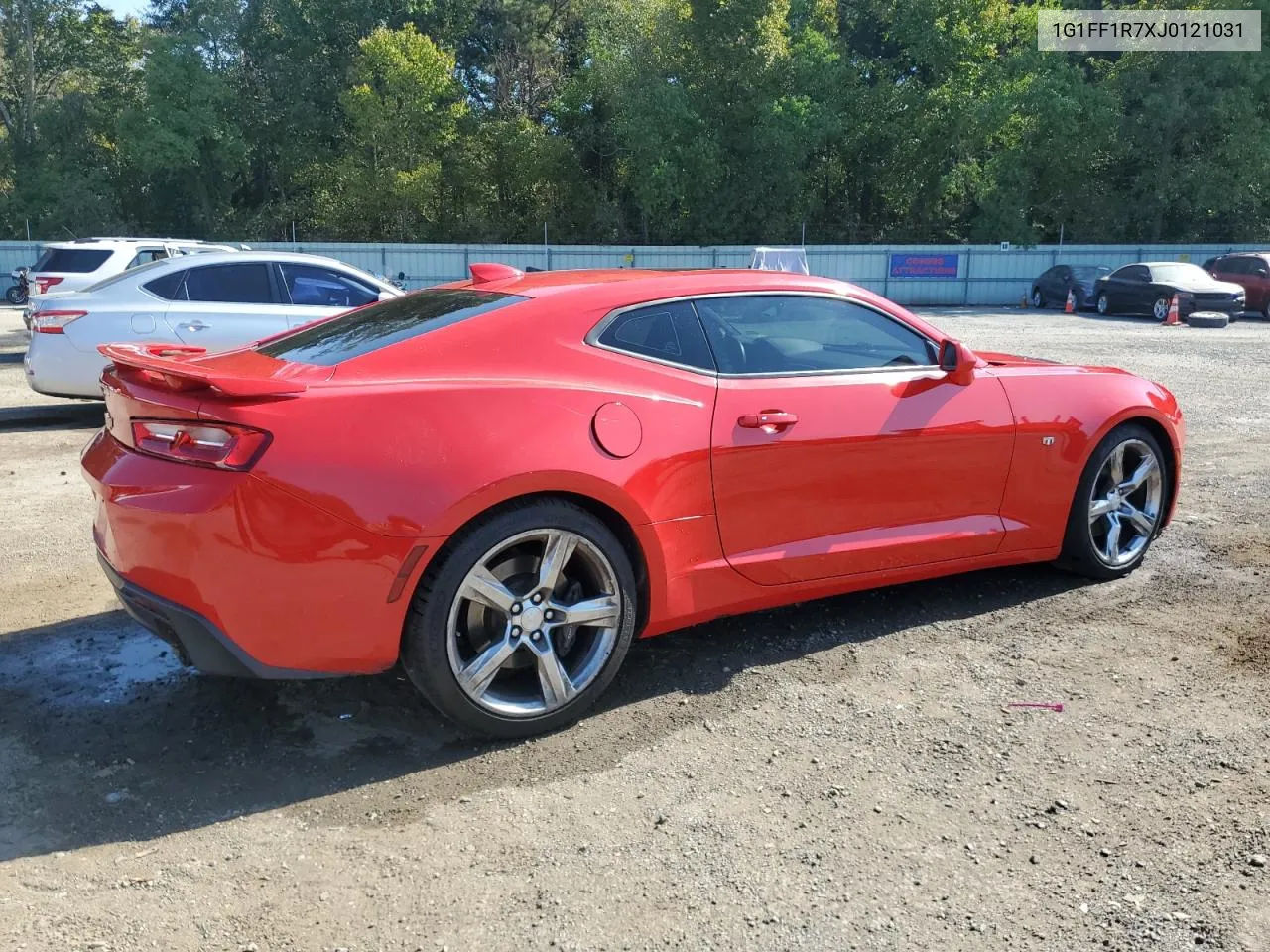 2018 Chevrolet Camaro Ss VIN: 1G1FF1R7XJ0121031 Lot: 76296024