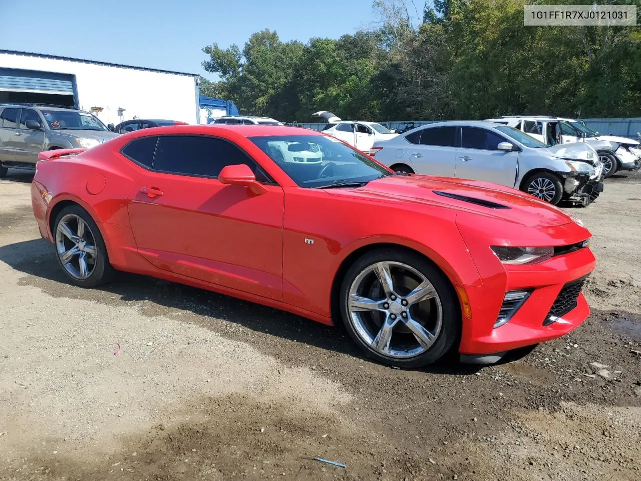 2018 Chevrolet Camaro Ss VIN: 1G1FF1R7XJ0121031 Lot: 76296024