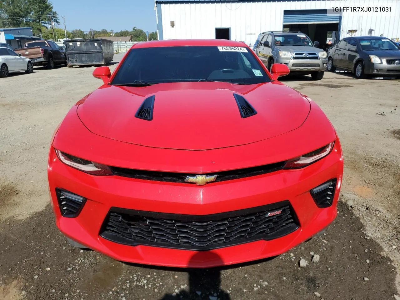 2018 Chevrolet Camaro Ss VIN: 1G1FF1R7XJ0121031 Lot: 76296024