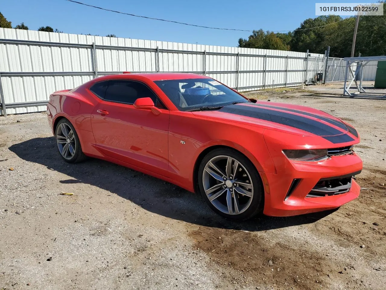 2018 Chevrolet Camaro Lt VIN: 1G1FB1RS3J0122599 Lot: 76378464